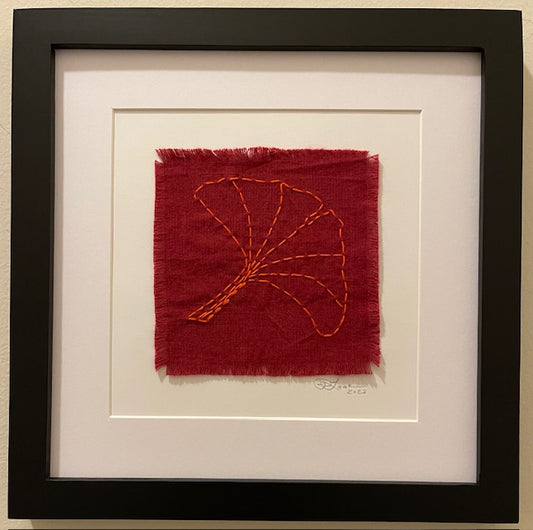 Sashiko: Ginkgo Leaf