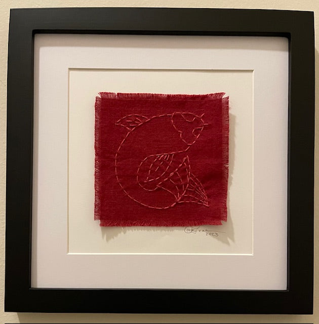 Sashiko Koi Fish 1